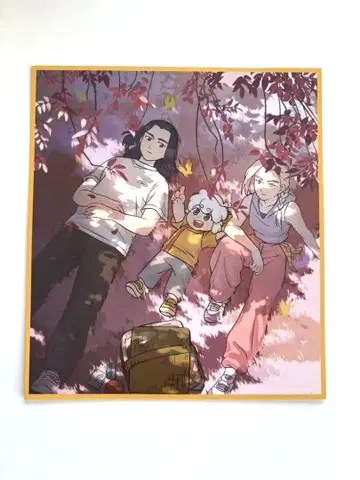 라샤오헤이 전기 2 제2주차 입장객 특전 미니 색지 라샤오헤이