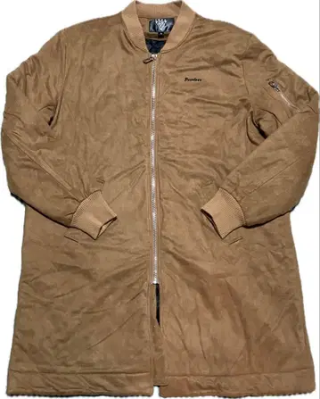 브라운 코트 집업 파라오