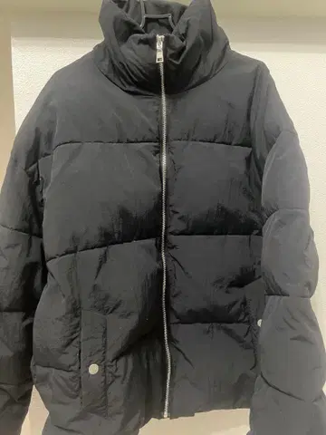 adrer 자켓 코트 블루종 다운 블랙 충전솜 가을/겨울