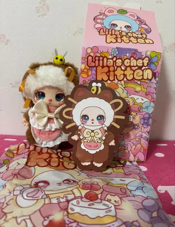 Liilas 셰프 키튼 봉제 인형