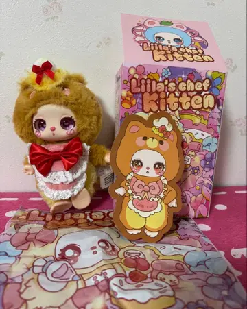 Liilas 셰프 키튼 봉제 인형