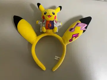 피카츄 USJ 머리띠 음표 디자인