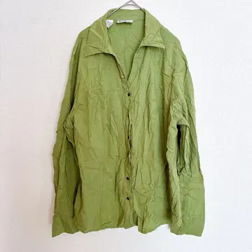 Cathy Che 그린 긴팔 셔츠