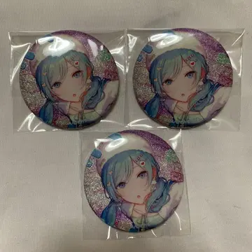 프로세카 히노모리 시즈쿠 글리터 캔뱃지 42b