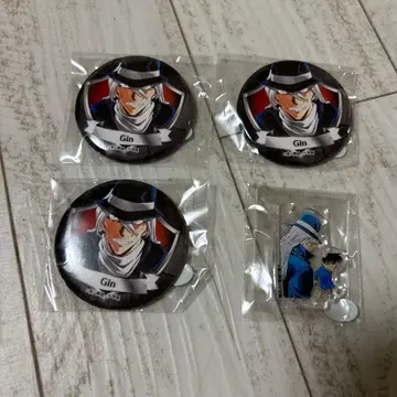 명탐정 코난 진 코난 백화점 캔뱃지 아크릴 스탠드 가챠가챠