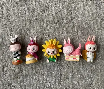 러브부 피규어 5체 세트 the monster 파티스리 & 플라워 엘베스