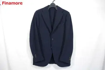 [스테디셀러] 피나모레 블랙 네이비 울 자켓 FINAMORE