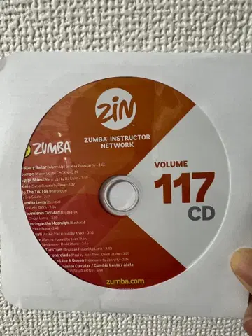 Zumba Volume 117 CD