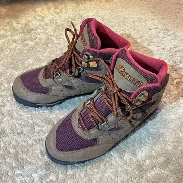 Mizuno 등산화 브라운/퍼플