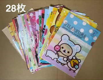 [ 미개봉 새상품 28점 ] 리락쿠마 로손 파일 묶음 판매