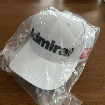 미사용 새상품 Admiral 골프 캡 화이트