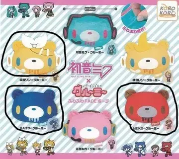 그루미 하츠네 미쿠 후와후와 FACE 파우치 6개