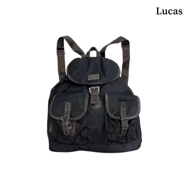 Lucas 루카스 탄창 레더도킹 복조리 미니 백팩