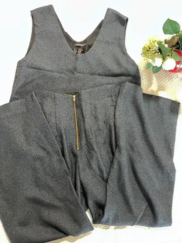 다크 그레이 팬츠 셋업 F 사이즈