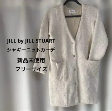 JILL by JILLSTUART 새상품 샤기 니트 가디건 베이지
