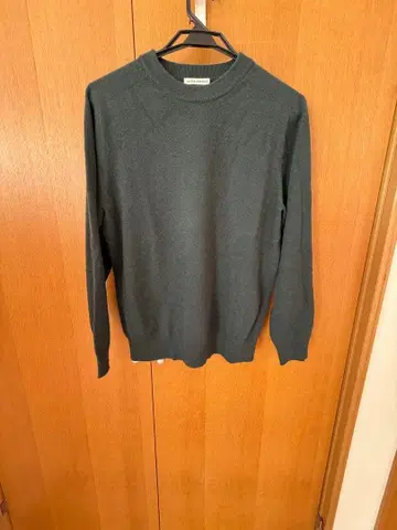 UNITED ARROWS 모스그린 스웨터 남성용 M