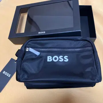 BOSS 블랙 클러치백