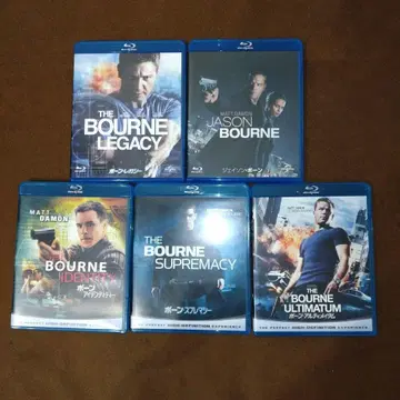 [컨디션 최상] Bourne 시리즈 블루레이 5세트