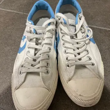 CONVERSE 화이트/블루 와스타