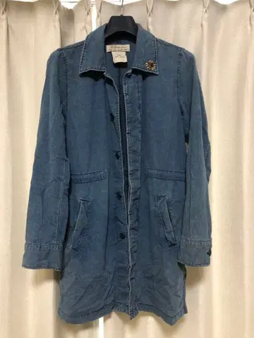 REMI RELIEF | 레미 레리프 플라워 스터드 코트 S 사이즈