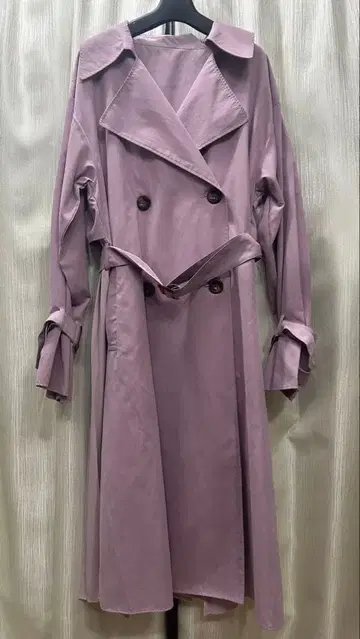 [ GYLE ] 트렌치코트/M/라벤더