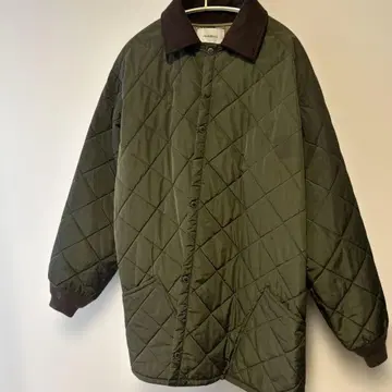 JOHNBULL 올리브 그린 퀼팅 자켓
