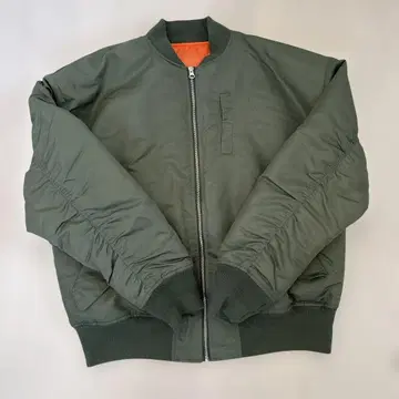 RVCA 올리브 그린 MA-1 플라이트 자켓