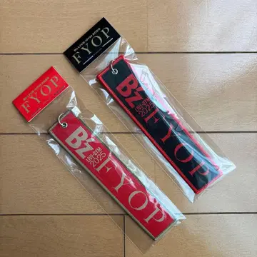 B'z LIVE-GYM 2025 -FYOP- 플라이트 택 빨간색, 블랙