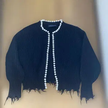 MADISONBLUE 블랙 가디건 00(XS)