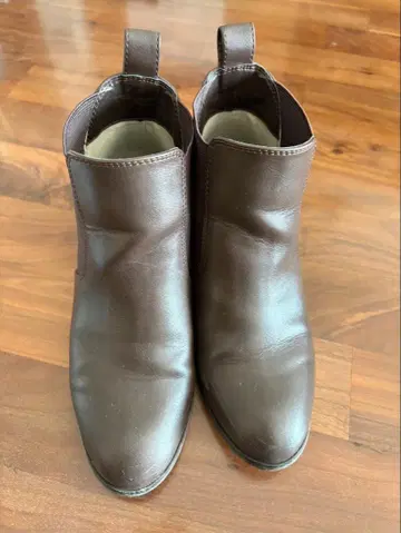 SIMPLICITE 브라운 사이드 고어 부츠