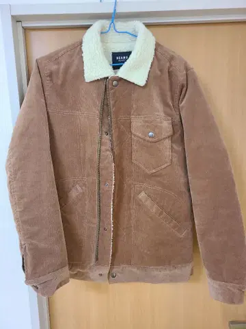 브라운 코듀로이 보아 자켓 가격 협의 가능