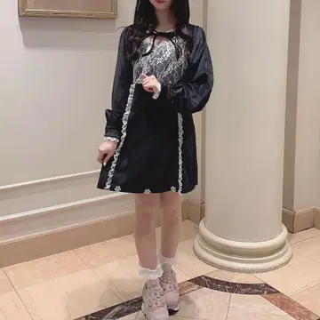 Swankiss 미니 원피스 벨로아