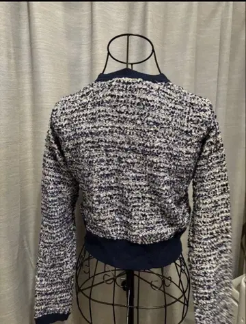 Lily Brown 트위드 가디건 S