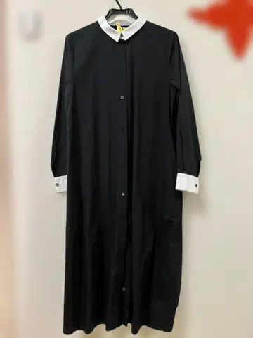 여성용 긴팔 셔츠 원피스