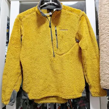 Patagonia 플리스 자켓 M 사이즈 골드