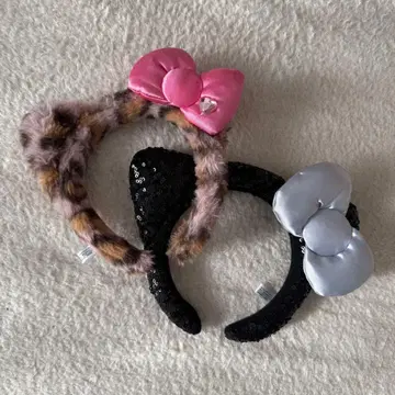 USB 키티 머리띠 2세트