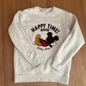 그레이 미키마우스 속기모 트레이닝복