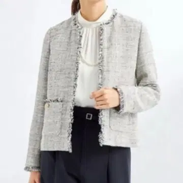 그린 레이블 릴랙싱 노카라 자켓