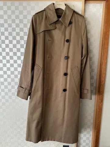 [ HYKE ] 트렌치코트 레귤러 핏 사이즈 3