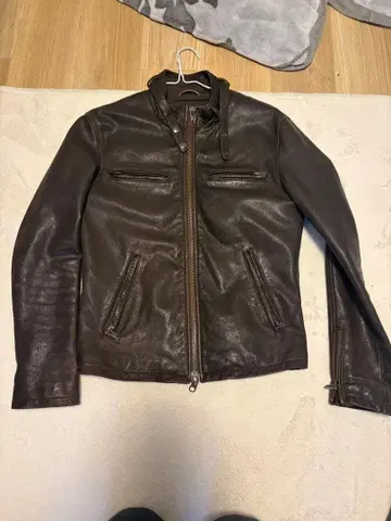vintage leather jacket