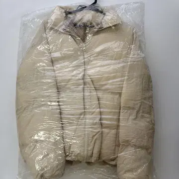후즈후 베이지 폴리에스테르 자켓 플리스 리버서블 프리 사이즈