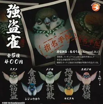 강도새 가챠가챠 캡슐 토이 컴프 세트