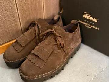 [ 클락스 ] 디저트 칸 엔지니어드 가먼츠 ( 브라운 스웨이드 )