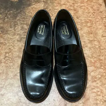 G.H.BASS 블랙 로퍼 G.H.BASS 천연 가죽