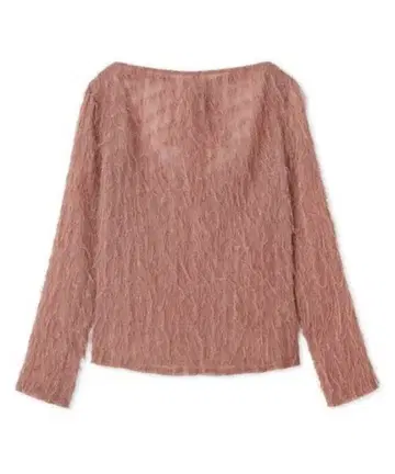 FRAY I.D 프레이 아이 디 샤기 니트 백리본 라메