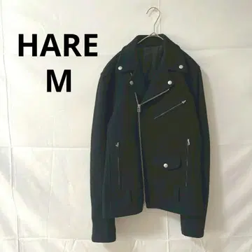 하레 울 라이더 자켓 M 블랙 더블 겨울 아우터 출퇴근 돌려입기