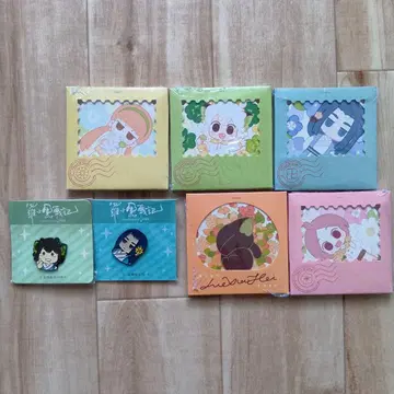 라오헤이 전기 코스터 5점 배지 핀즈 2점