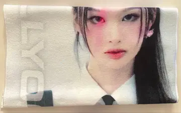 NMIXX 슬로건 타월 페이스 타월 솔윤 mixx lab