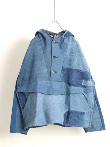 써니 사이드 업 패치워크 데님 자켓