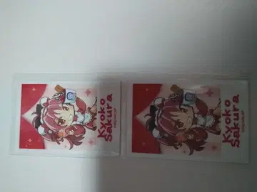 사쿠라 쿄코 롤 아이스크림 폴라로이드풍 스티커 마도카 마기카